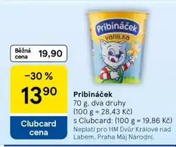 Tesco Pribináček nabídka