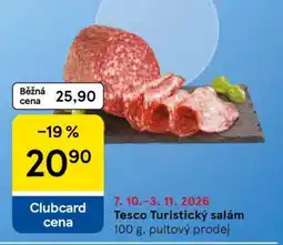 Tesco Tesco Turistický salám nabídka
