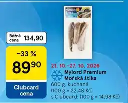 Tesco MYLORD PREMIUM Mořská štika nabídka