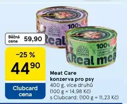 Tesco Meat Care Konzerva pro psy nabídka