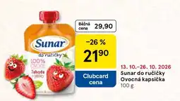 Tesco Sunar do ručičky Ovocná kapsička nabídka