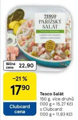 Tesco Tesco Salát nabídka