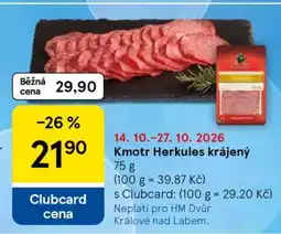 Tesco Kmotr Herkules krájený nabídka