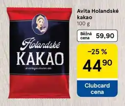 Tesco Avita Holandské kakao nabídka
