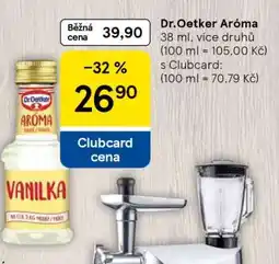 Tesco Dr. Oetker Aroma nabídka