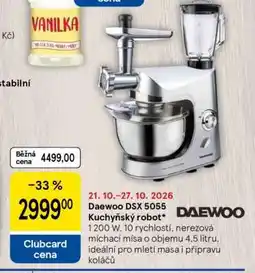 Tesco Daewoo DSX 5055 Kuchyňský robot nabídka