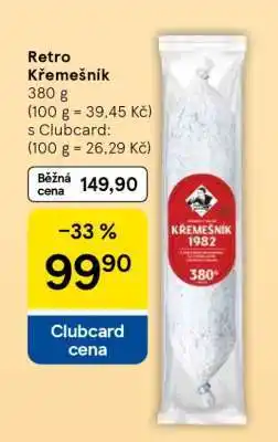 Tesco Retro Křemešník nabídka