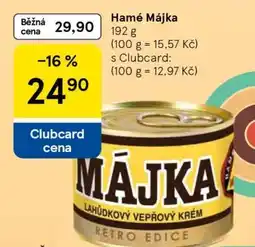 Tesco Hamé Májka nabídka