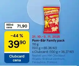 Tesco POM-BÄR FAMILY PACK nabídka