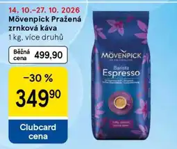 Tesco MÖVENPICK PRAŽENÁ ZRNKOVÁ KÁVA nabídka
