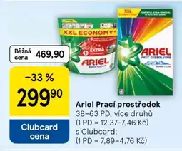 Tesco Ariel prací prostředek nabídka