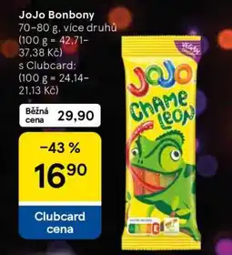 Tesco JOJO bonbony nabídka
