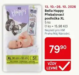 Tesco Bella Happy Přebalovací podložka XL nabídka
