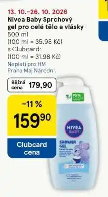 Tesco Nivea Baby Sprchový gel pro celé tělo a vlásky nabídka