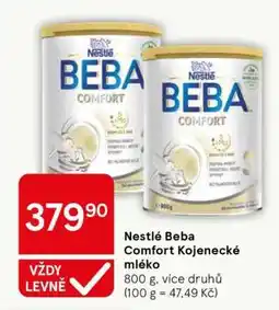 Tesco Nestlé Beba Comfort Kojenecké mléko nabídka