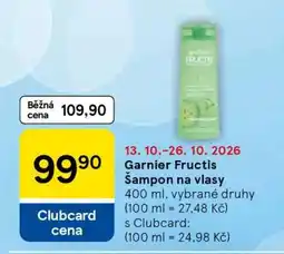 Tesco Garnier Fructis Šampon na vlasy nabídka