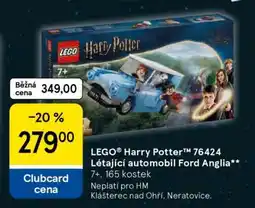 Tesco LEGO Harry Potter 76424 Létající automobil Ford Anglia nabídka