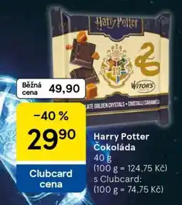Tesco Harry Potter Čokoláda nabídka