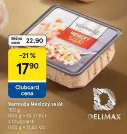 Tesco VARMUŽA Mexický salát nabídka