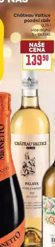Billa Château Valtice pozdní sběr nabídka