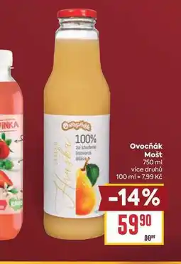 Billa Ovocňák Mošt nabídka