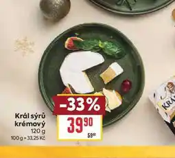 Billa Král Sýru Krémový nabídka