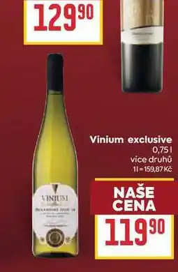 Billa Vinium exclusive nabídka