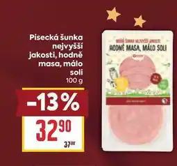Billa Písecká šunka nejvyšší jakosti, hodně masa, málo soli nabídka
