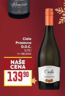 Billa Cielo Prosecco D.O.C nabídka