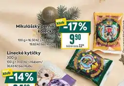 Billa Mikulášský perník kolečko nabídka