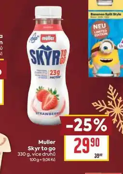 Billa Muller Skyr to go nabídka