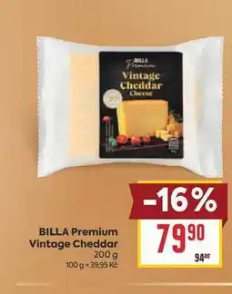 Billa BILLA Premium Vintage Cheddar nabídka