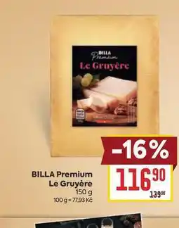 Billa BILLA Premium Le Gruyère nabídka