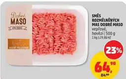 Penny Market SMĚS ROZMĚLNĚNÝCH MAS DOBRÉ MASO vepřové nabídka