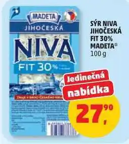 Penny Market SÝR NIVA JIHOČESKÁ FIT 30% MADETA nabídka