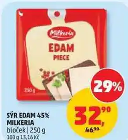 Penny Market SÝR EDAM 45% MILKERIA bloček nabídka