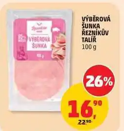 Penny Market VÝBĚROVÁ ŠUNKA ŘEZNÍKŮV TALÍŘ nabídka