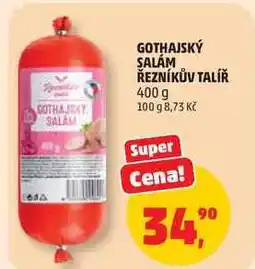Penny Market GOTHAJSKÝ SALÁM ŘEZNÍKŮV TALÍŘ nabídka