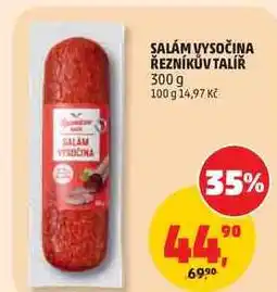 Penny Market SALÁM VYSOČINA ŘEZNÍKŮV TALÍŘ nabídka