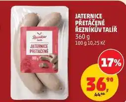 Penny Market JATERNICE PŘETÁČENÉ ŘEZNÍKŮV TALÍŘ nabídka