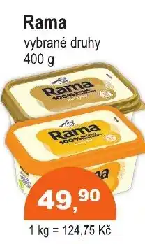 COOP DISKONT Rama vybrané druhy nabídka