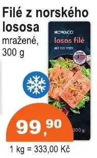 COOP DISKONT Nowaco filé z norského lososa nabídka