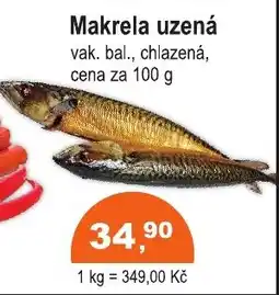 COOP DISKONT Makrela uzená nabídka