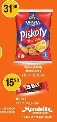 COOP DISKONT Opavia pískoty dětské nabídka