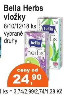 COOP DISKONT Bella Herbs vložky nabídka
