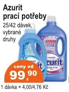 COOP DISKONT Azurit prací potřeby nabídka