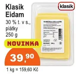 COOP DISKONT Klasik Eidam nabídka