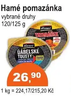 COOP DISKONT Hame dábelské tousty nabídka