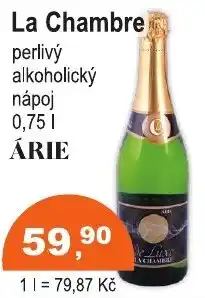 COOP DISKONT La Chambre perlivý alkoholický nápoj nabídka