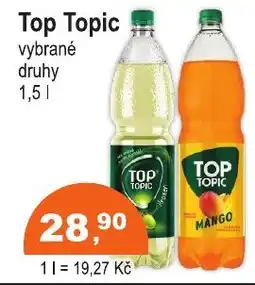 COOP DISKONT Top Topic vybrané druhy nabídka